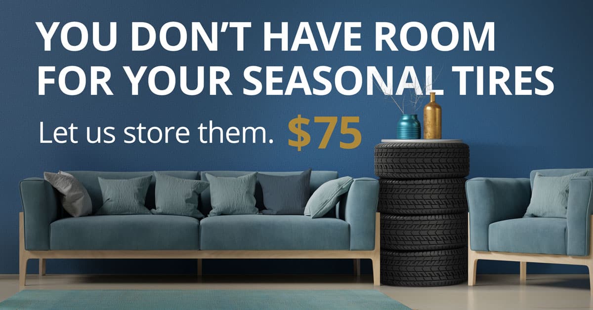 Room for your Seasonal Tires